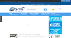 Desktop Screenshot of getcanvasplus.co.uk